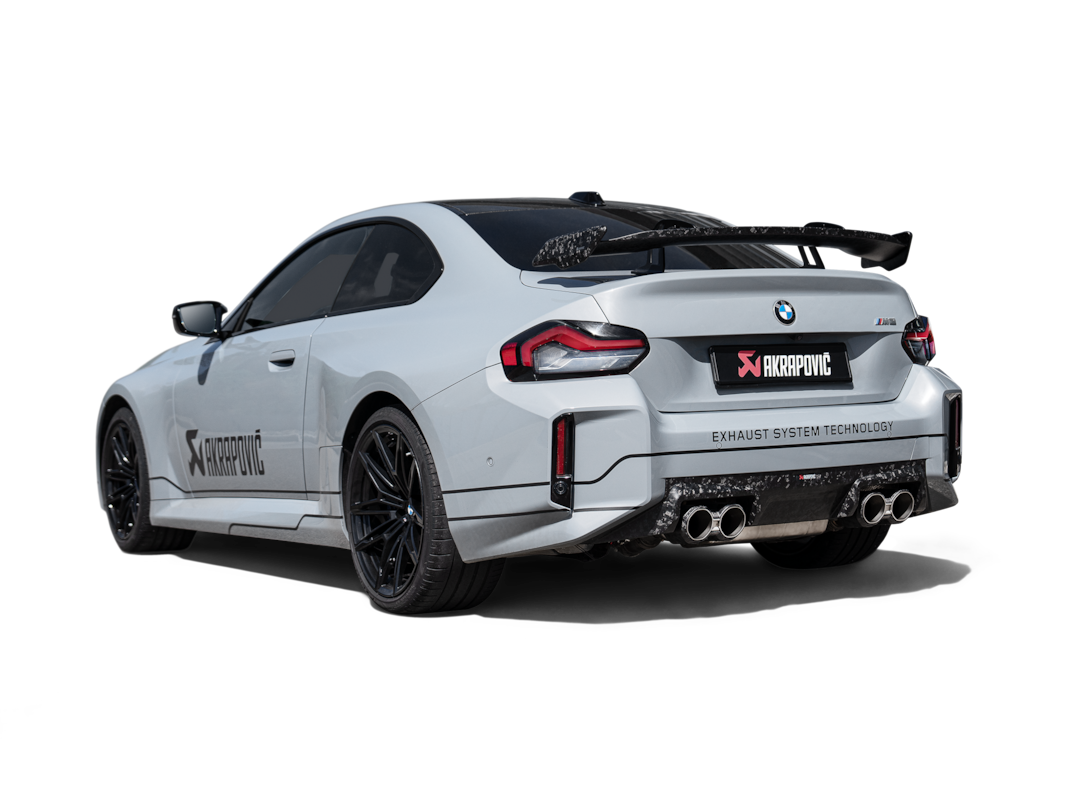 Akrapovič Chopped Carbon Tail Pipe set voor M2 Coupé (G87)-OPF/GPF