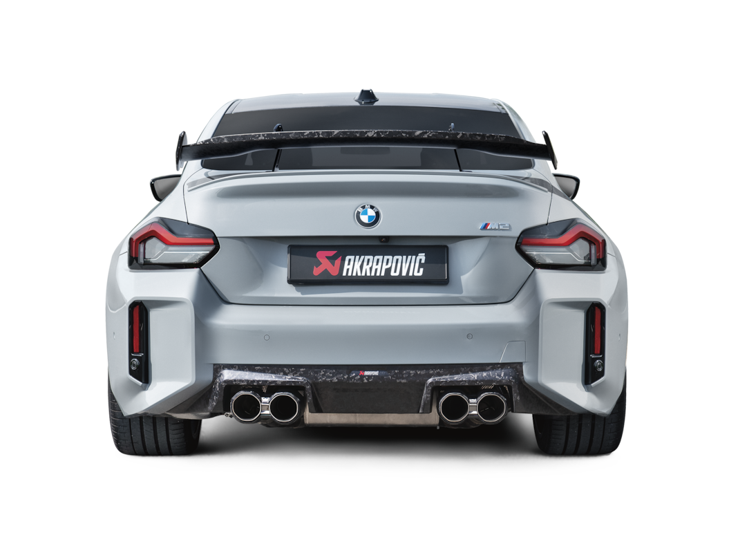 Akrapovič Chopped Carbon Tail Pipe set voor M2 Coupé (G87)-OPF/GPF