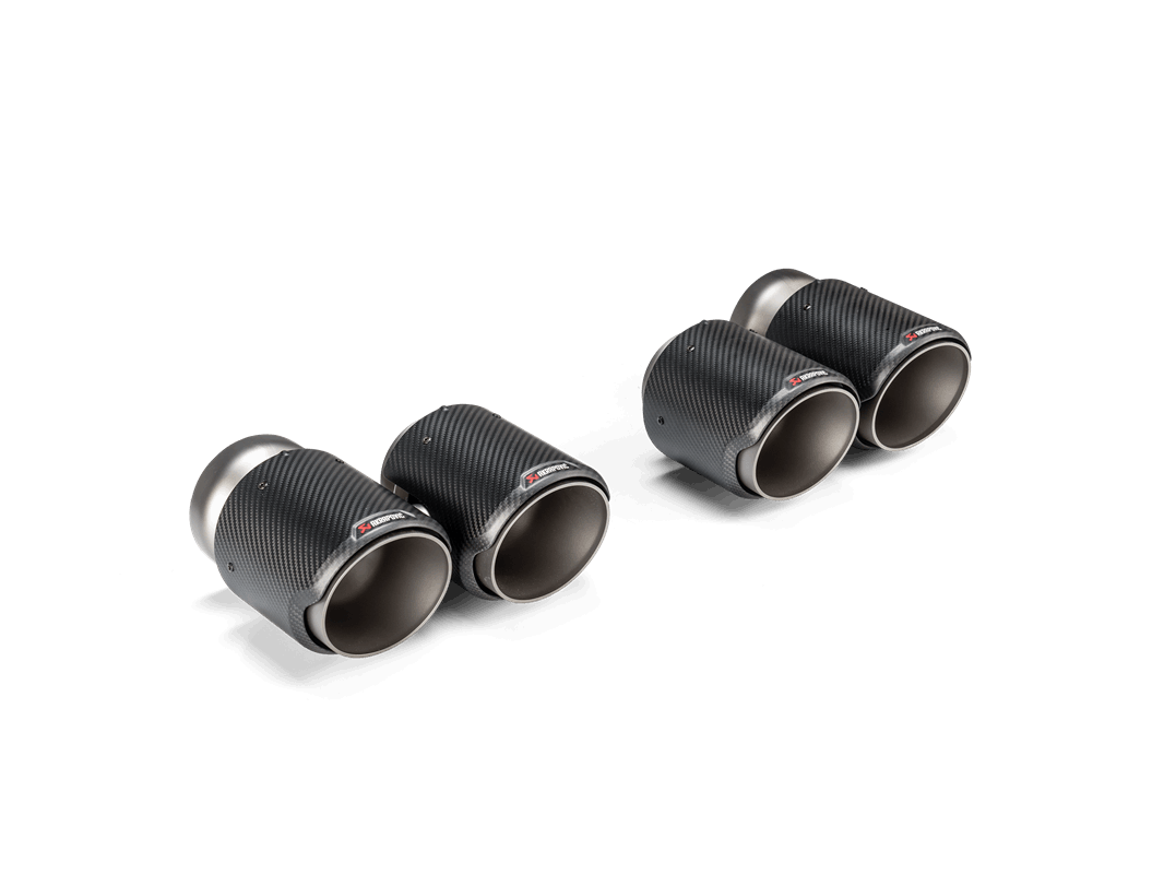 Akrapovič Carbon Tail Pipe set voor M3 (G80/G81)-OPF/GPF