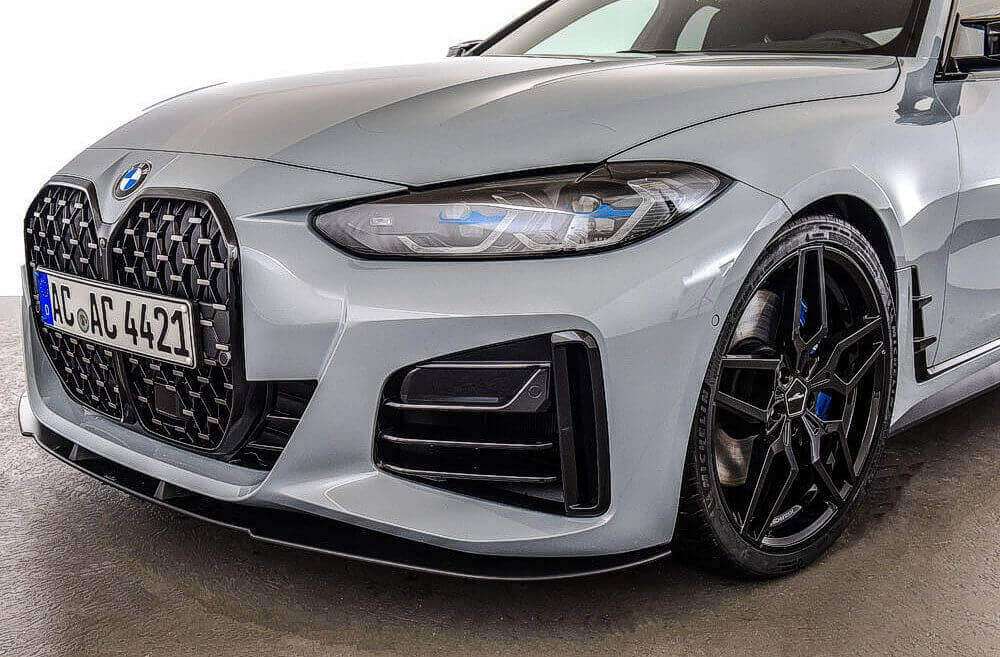 AC Schnitzer Frontsplitter voor de BMW i4 met M aerodynamisch pakket