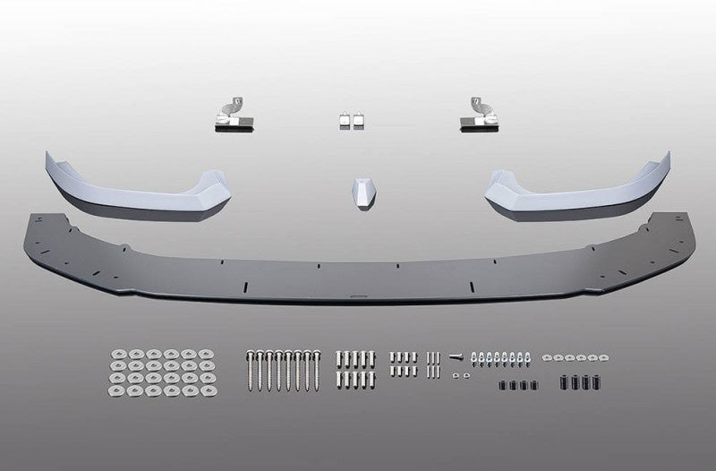 Frontsplitter set, onderdelen