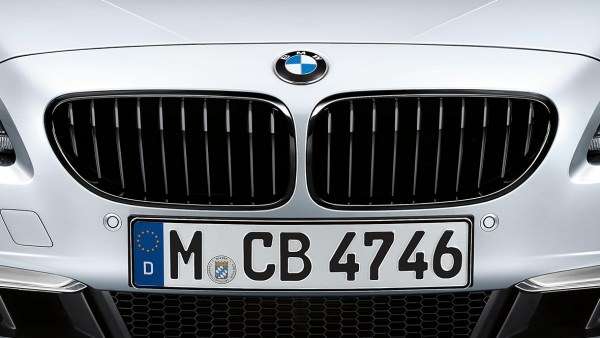 BMW M Performance zwarte Grille voor 6 Serie