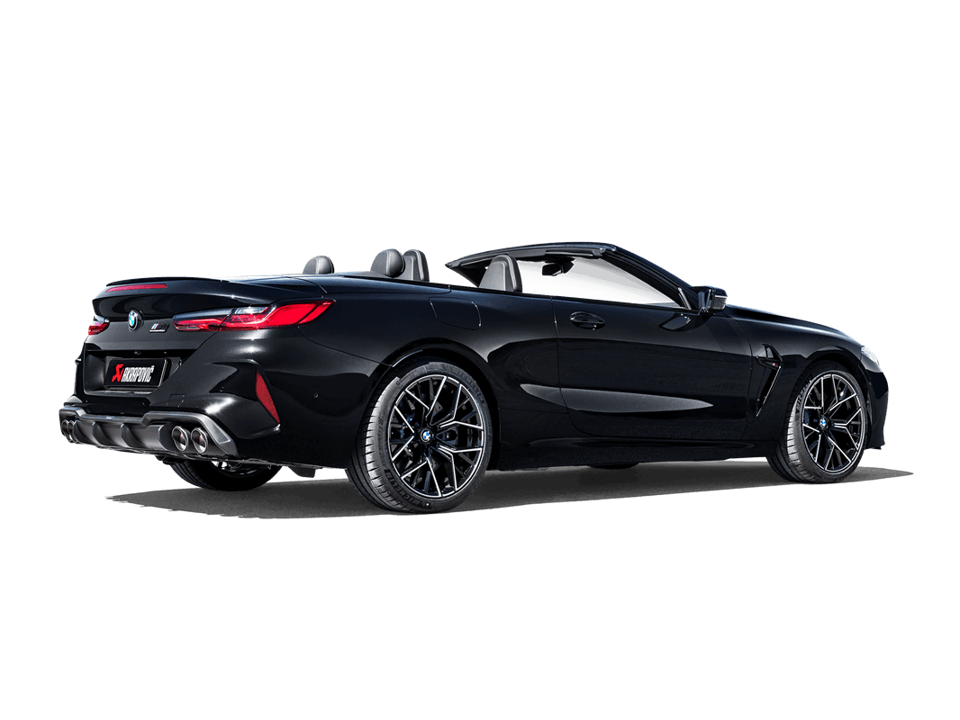 Akrapovič High Gloss rear Carbon fibre Diffuser M8 (F91/F92/F93)-OPF/GPF