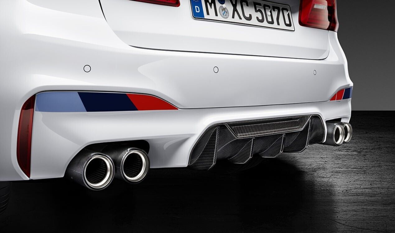 M Performance achterdiffusor carbon BMW M5
