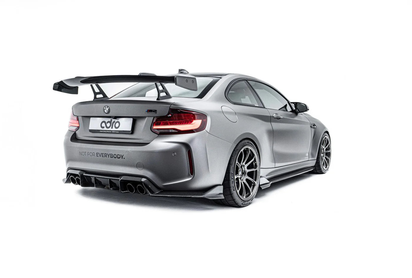 ADRO ATR-R swan neck GT-wing van carbon voor de M2