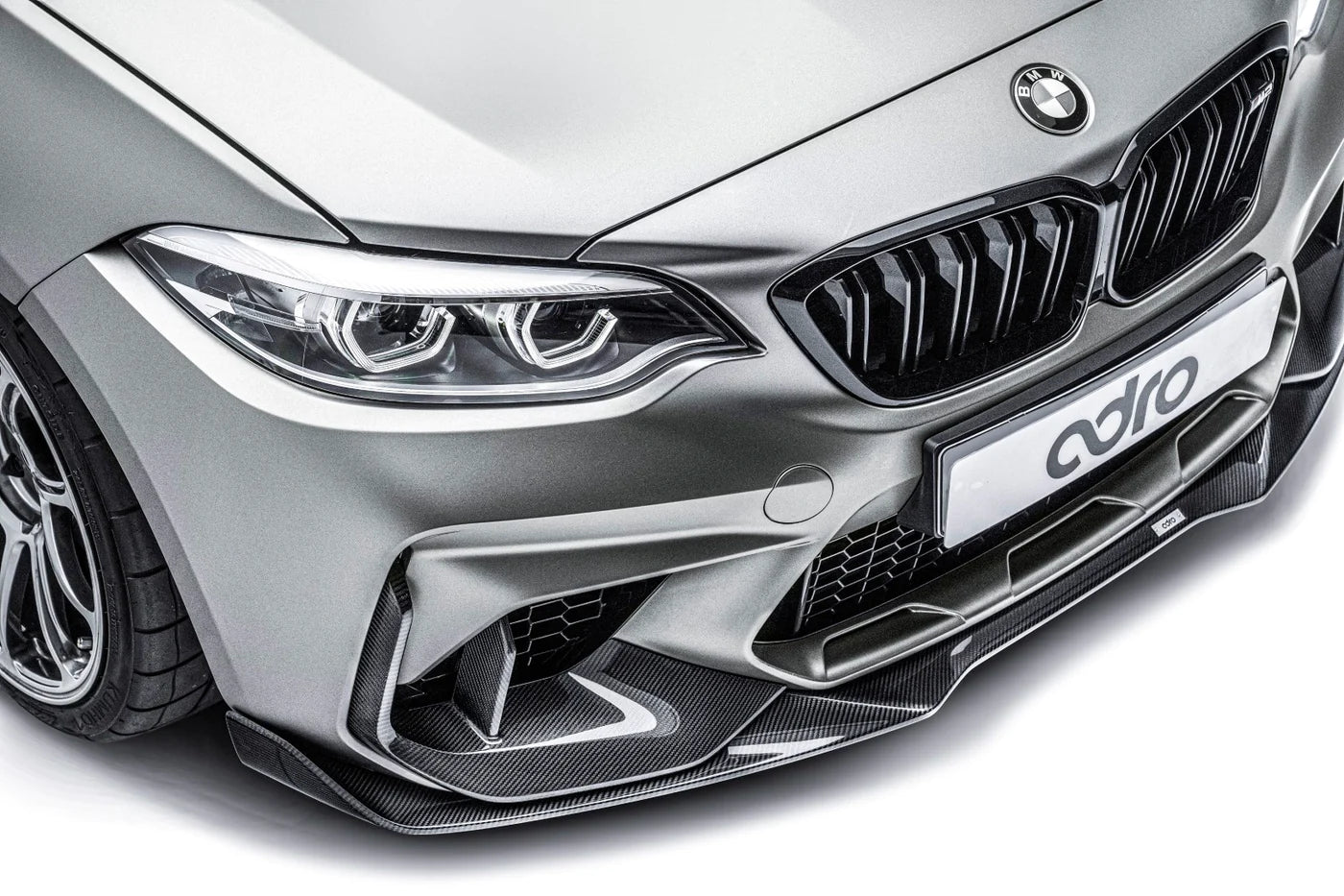 ADRO front splitter in Carbon voor M2