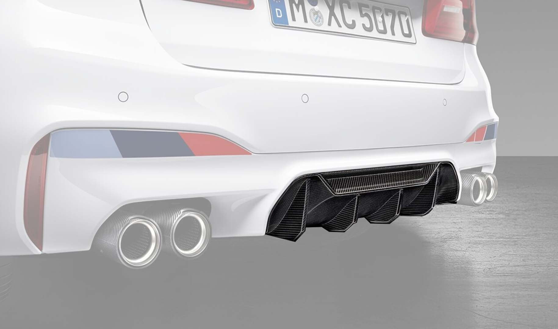 M Performance achterdiffusor carbon BMW M5