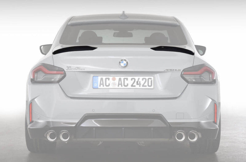 Achterspoiler M2, uitgelicht