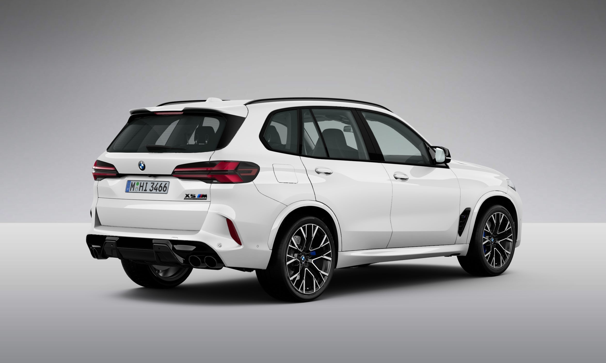 M Performance achterdiffusor carbon BMW X5/6 M