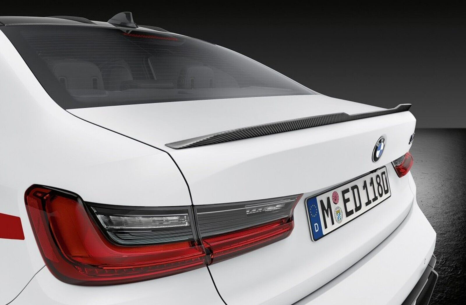 M Performance achterspoiler CFK M3