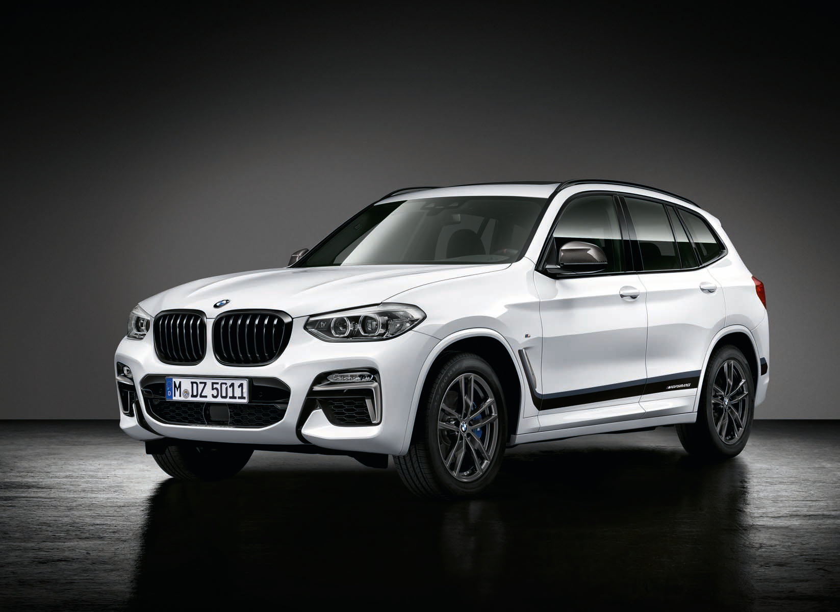 M Performance folie frozen black BMW X3/X4