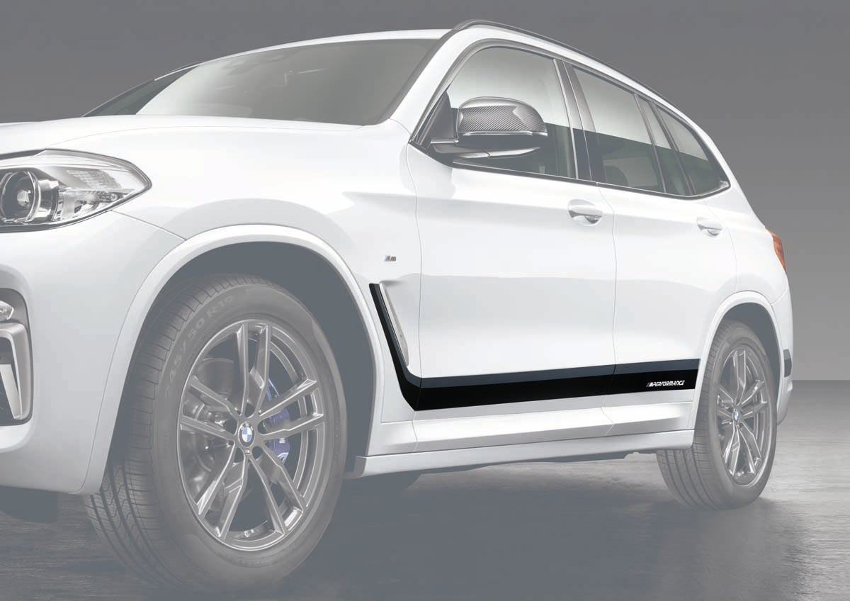 M Performance folie frozen black BMW X3/X4