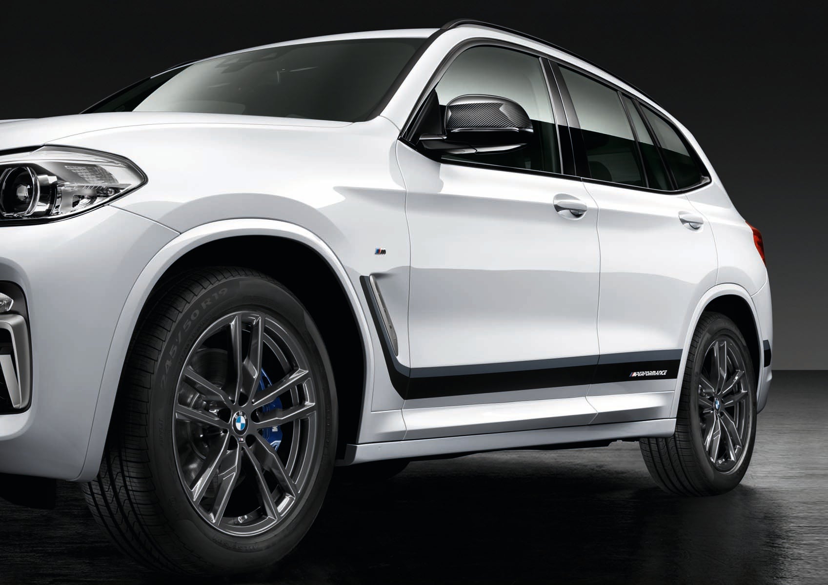 M Performance folie frozen black BMW X3/X4
