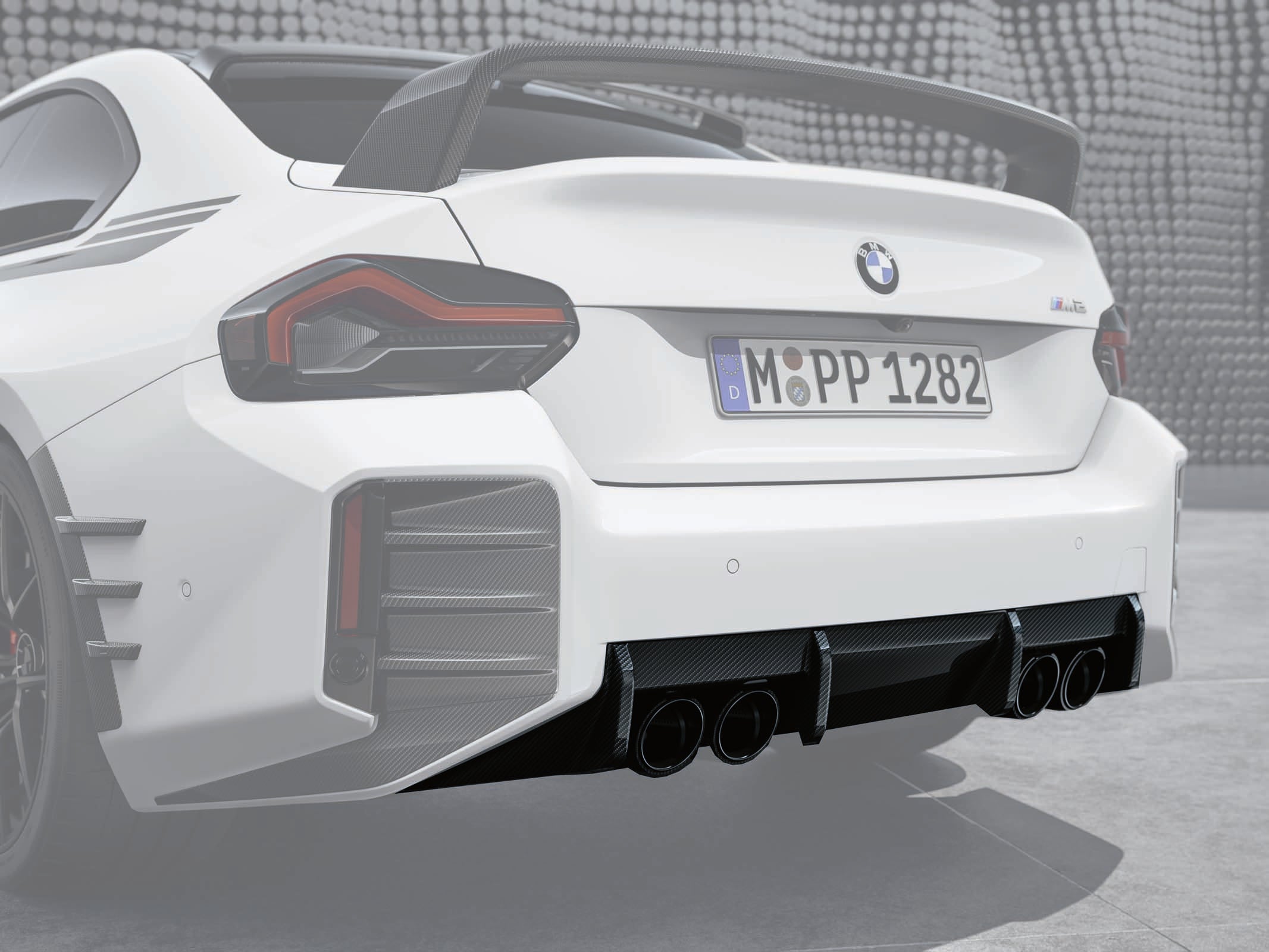 M Performance diffusor carbon BMW M2