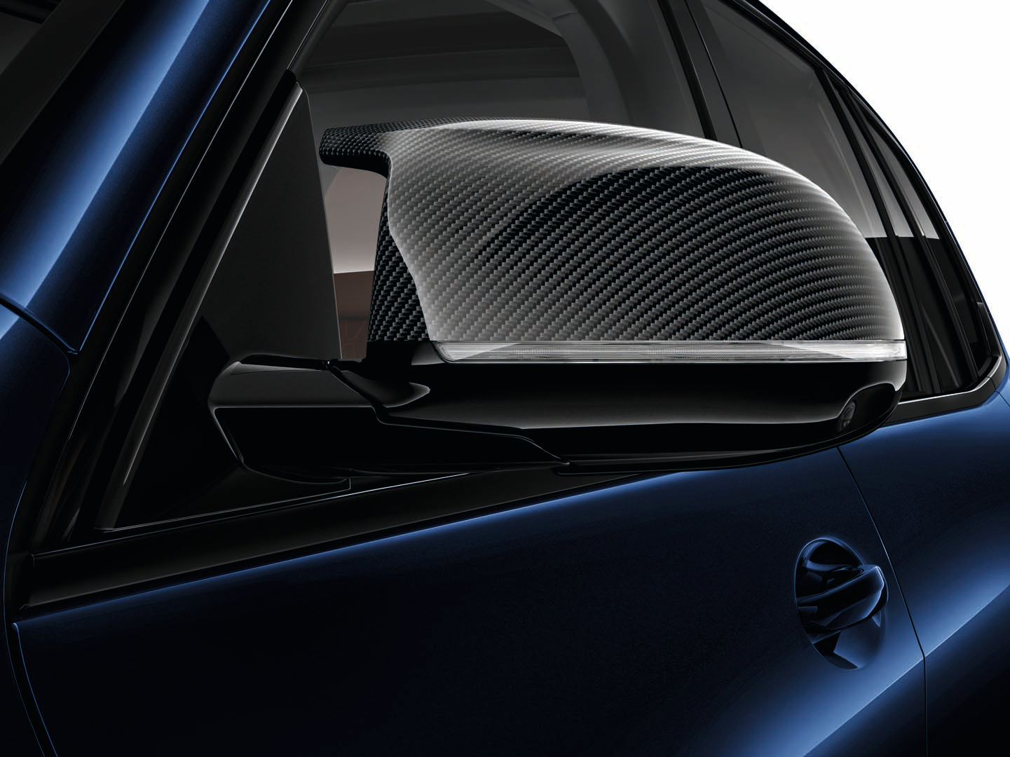 Carbon spiegelkappen X5, geheel