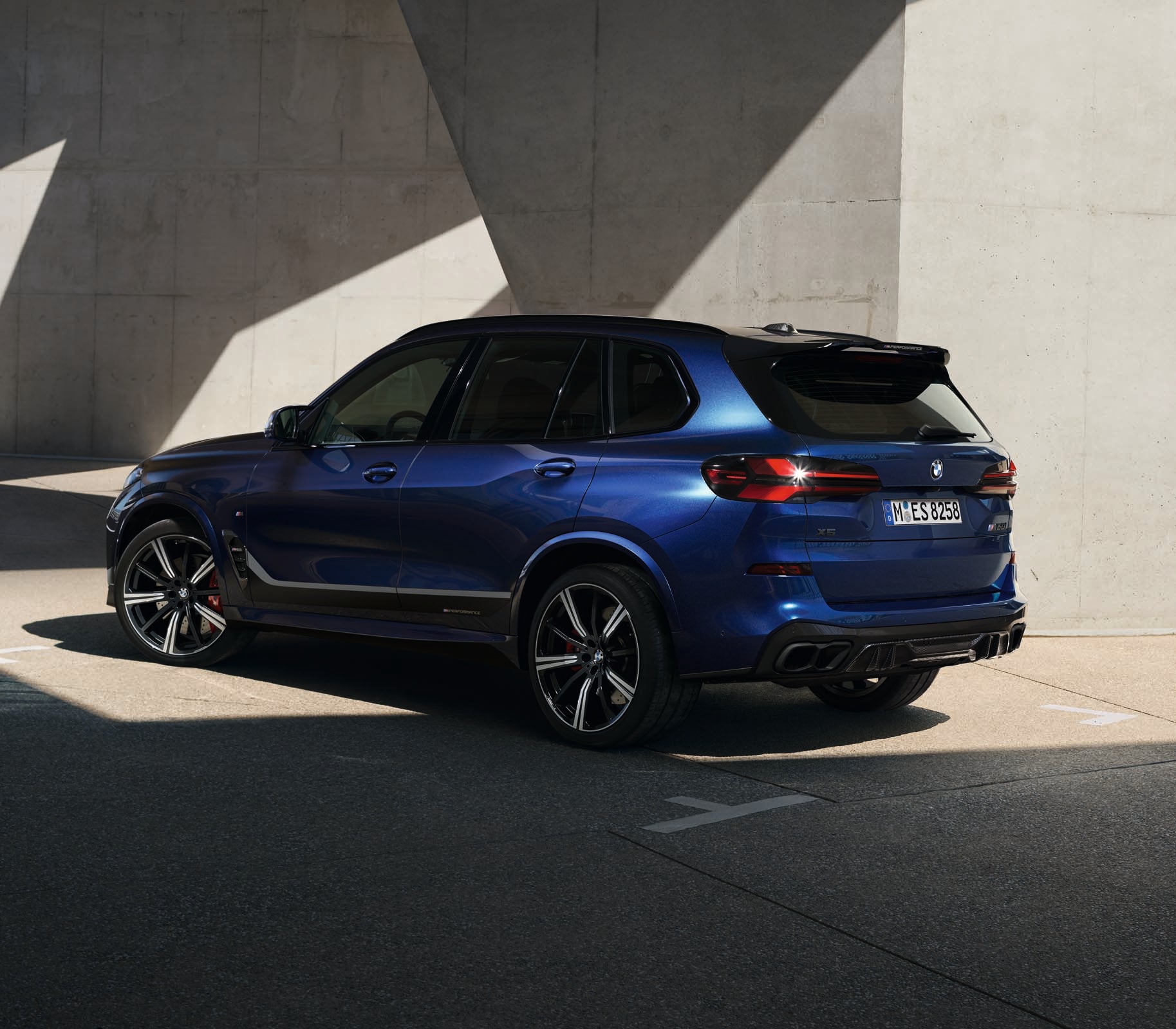 M Performance achterdiffusor carbon BMW X5