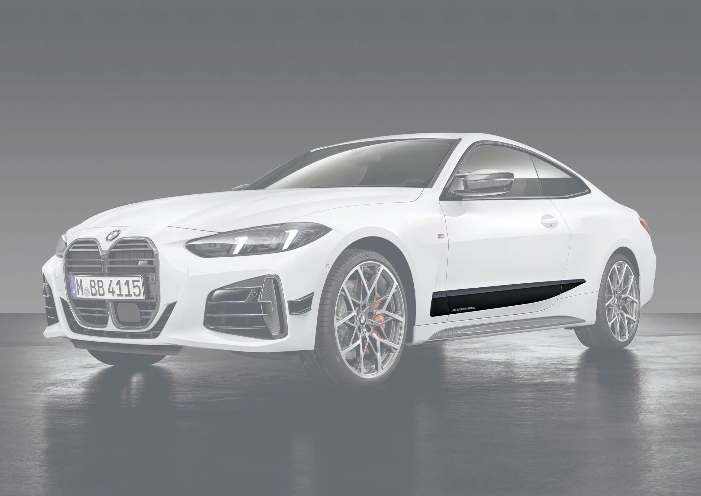 M Performance folie frozen black BMW 4 serie