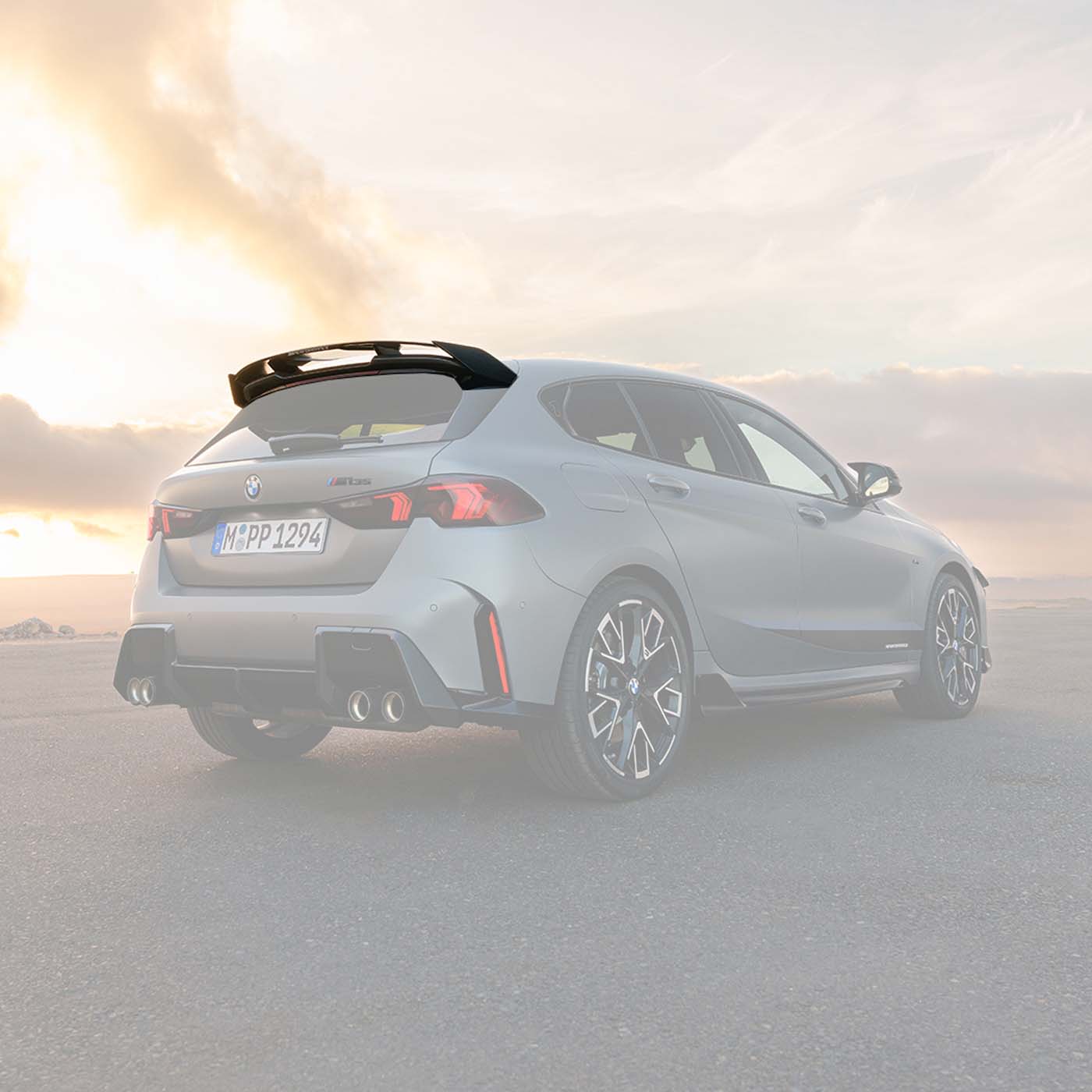 Achterspoiler F70, 1 serie