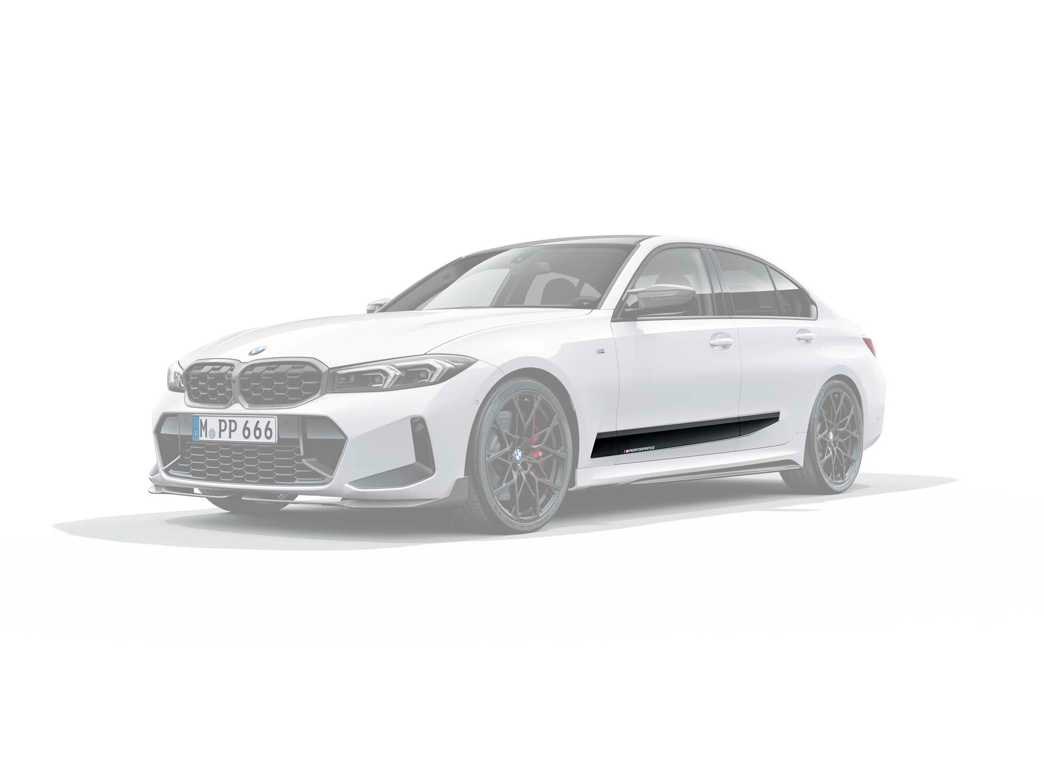 M Performance folie frozen black BMW 3/4 serie