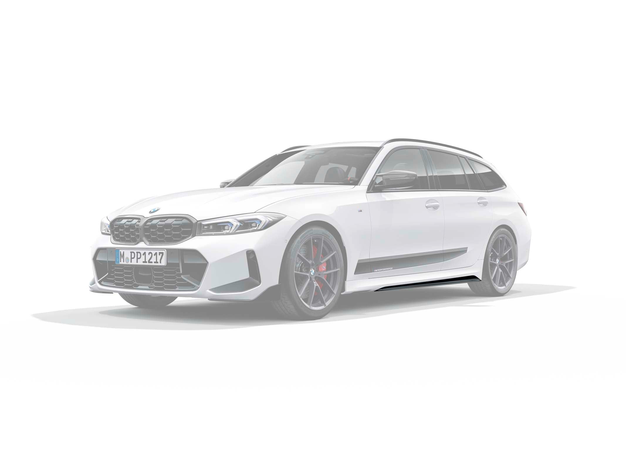 M Performance sideskirts set zwart BMW 3 serie
