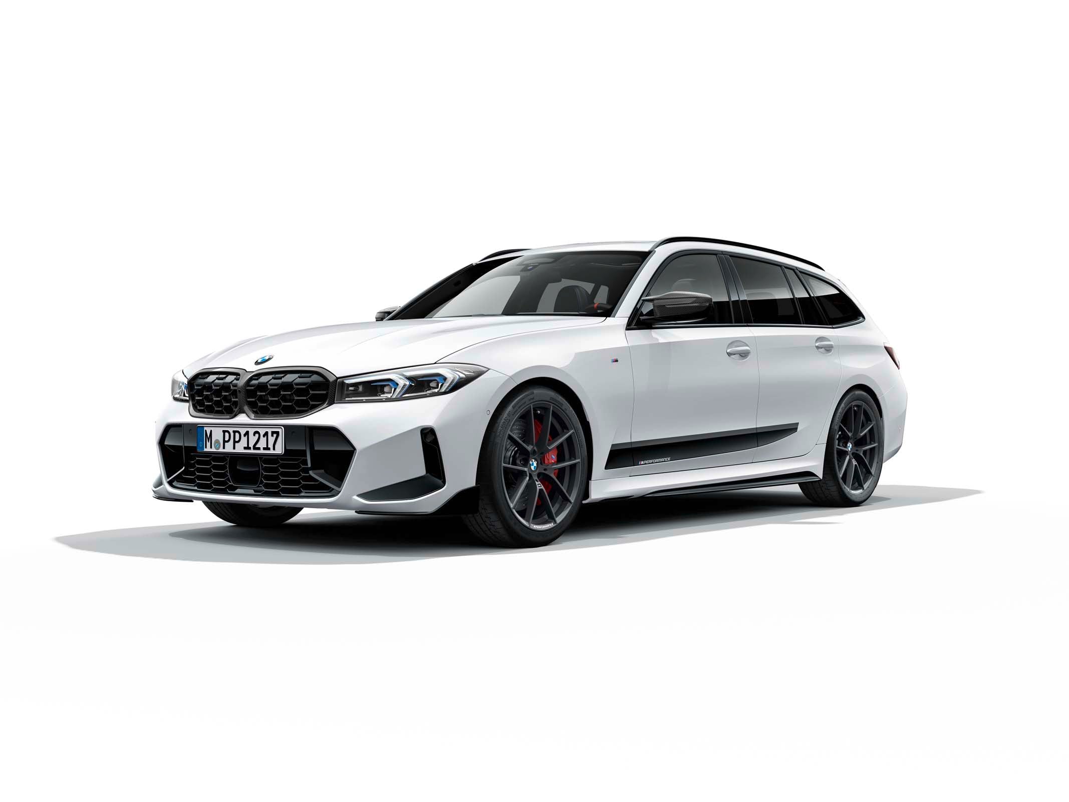 M Performance sideskirts set zwart BMW 3 serie