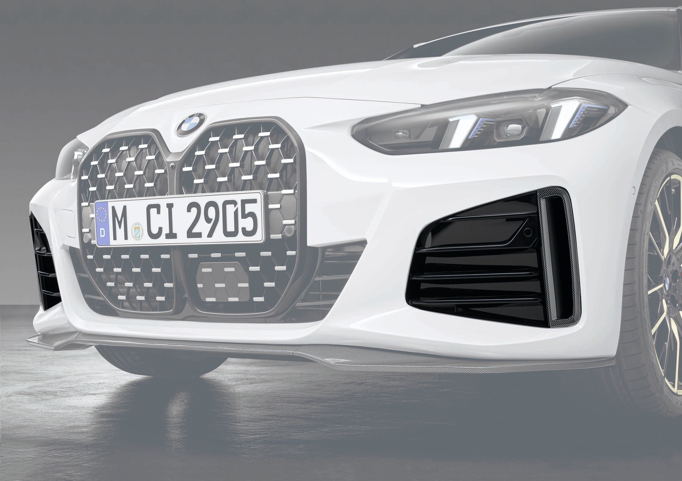 M Performance rooster set carbon BMW 4 serie