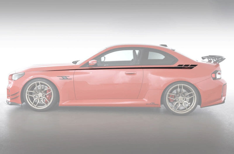 Designstrepen BMW M2, detail