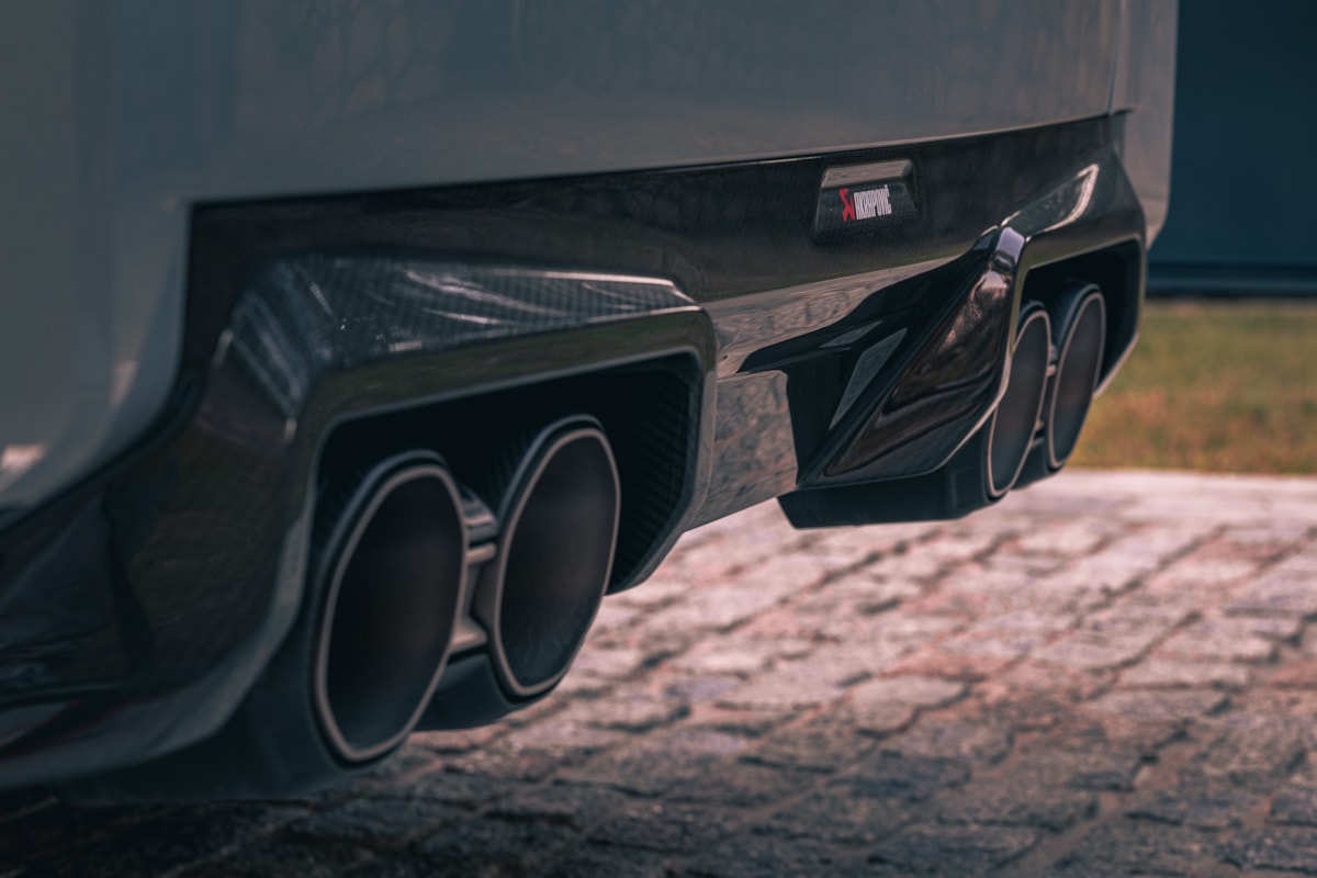 Akrapovič Carbon Tail Pipe set voor M2 Coupé (G87)-OPF/GPF