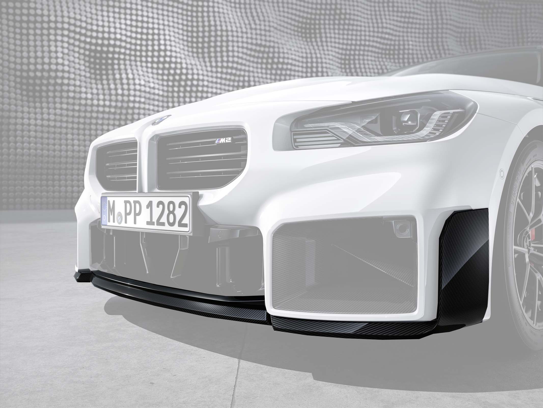 M Performance frontsplitter set carbon BMW M2