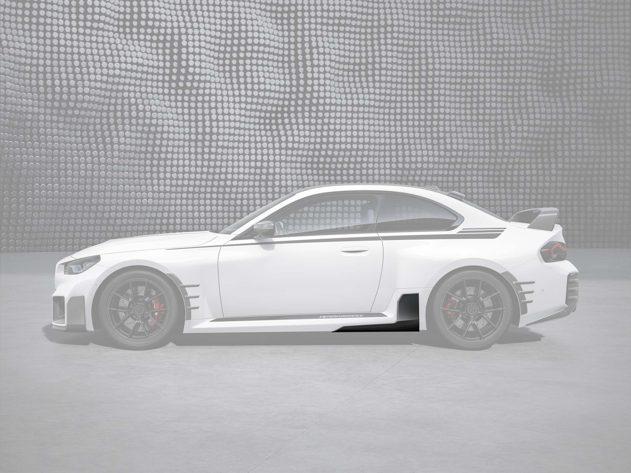 M Performance sideskirts set carbon BMW M2