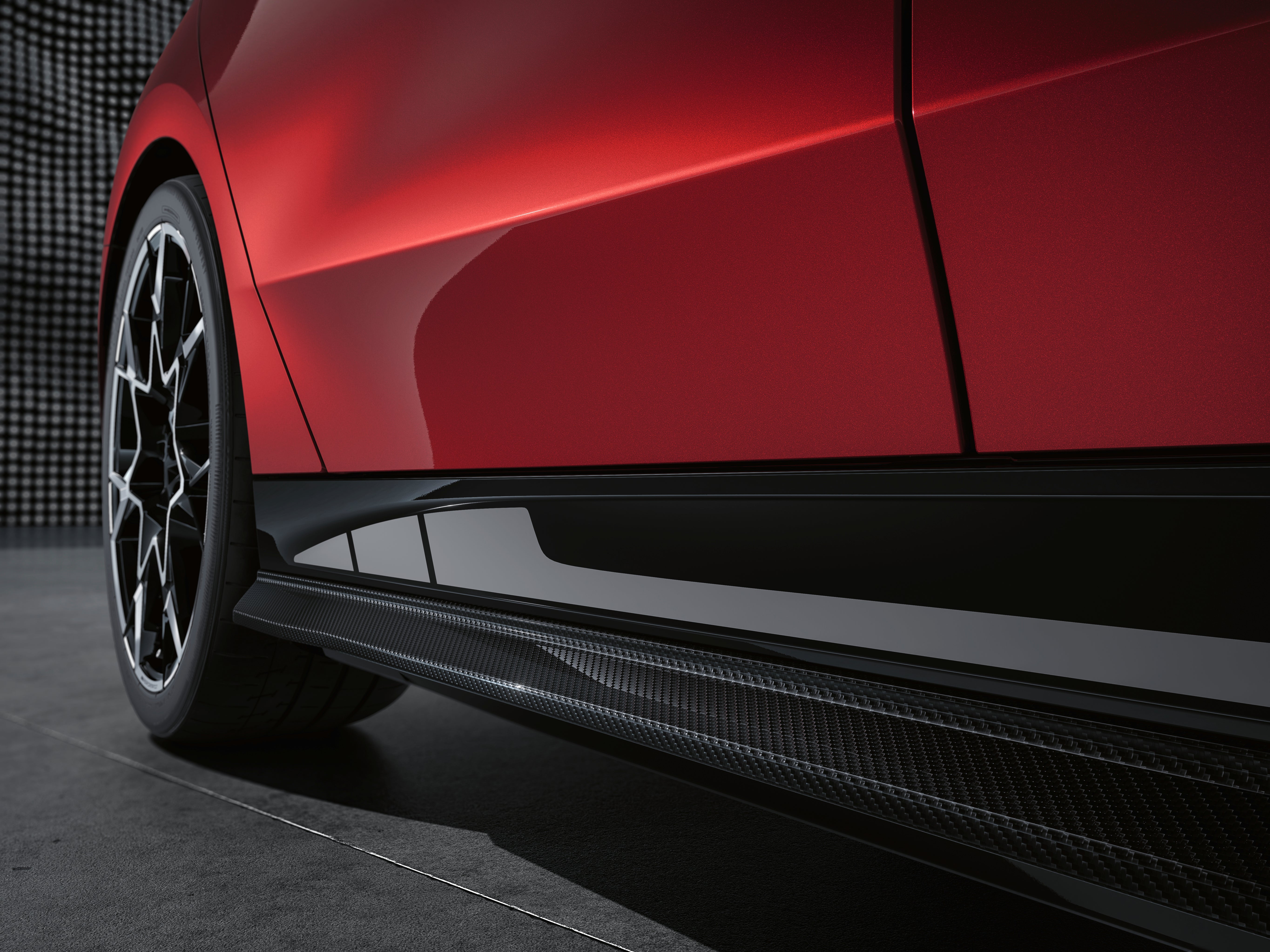 Sideskirts M Performance, detail
