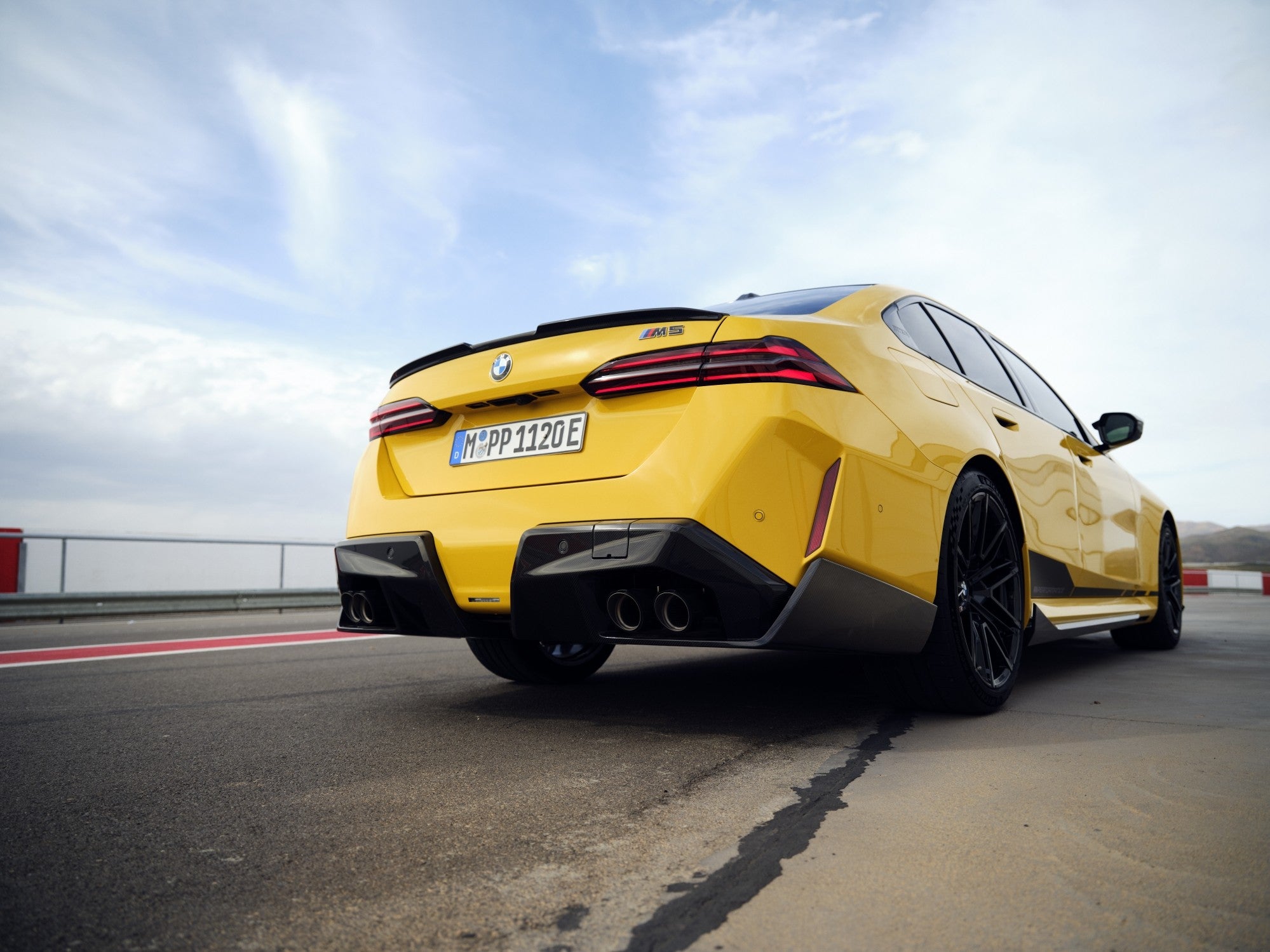 Diffusor BMW M5, circuit