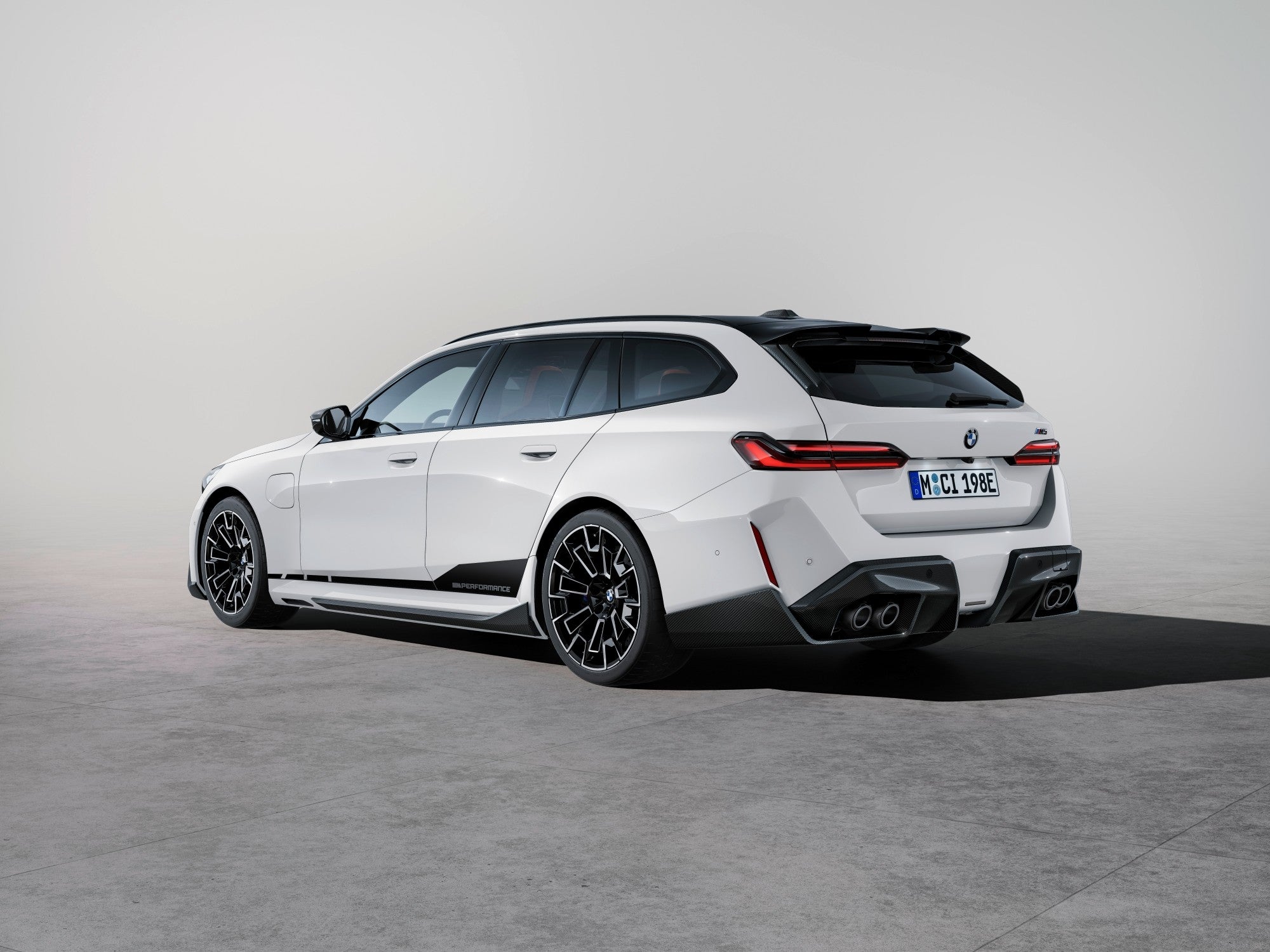 M Performance achtervinnen carbon BMW M5 Touring