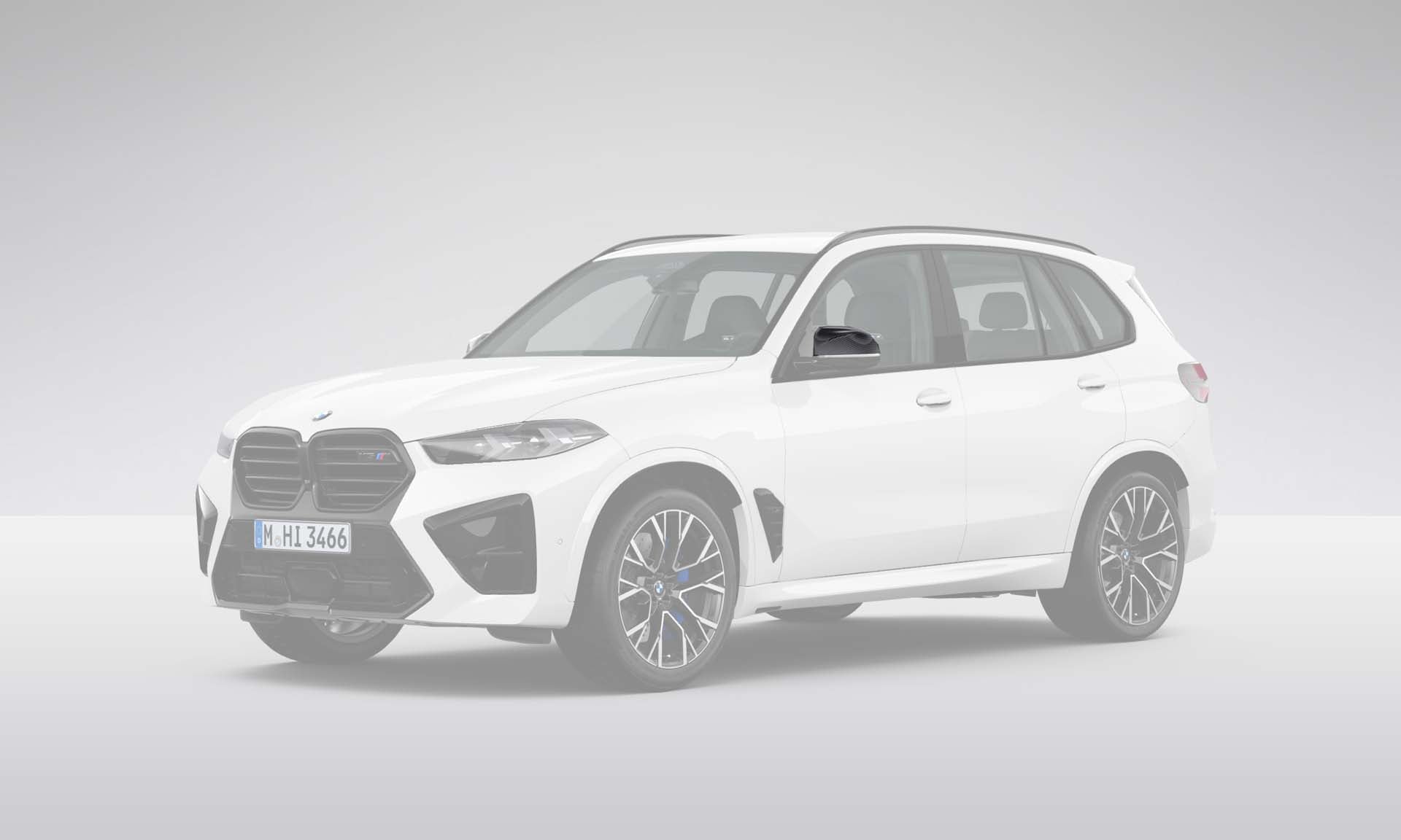 Spiegelkappen carbon M Performance, detail