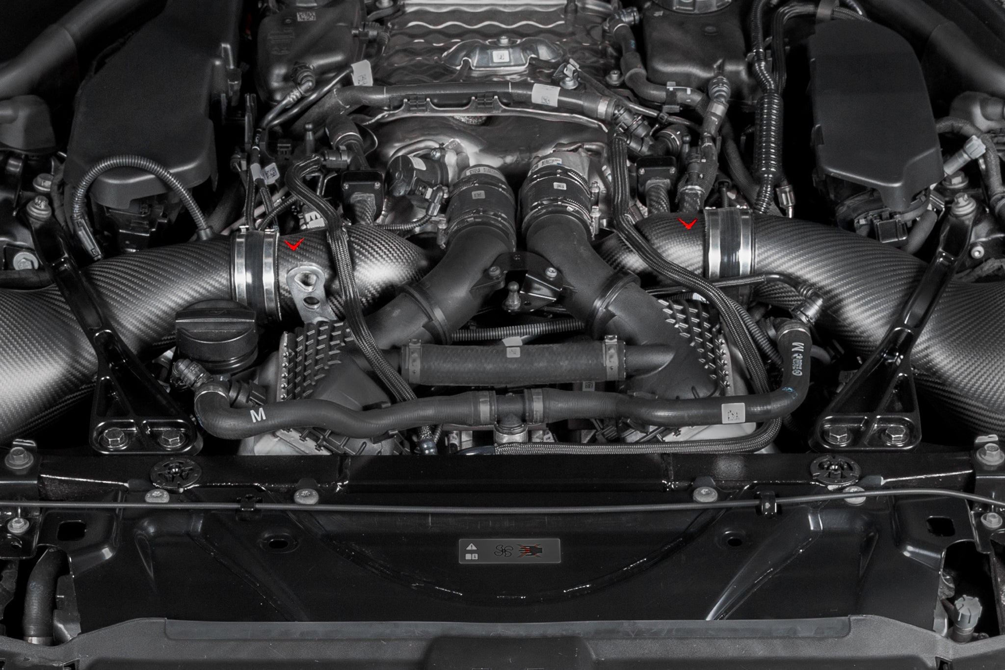Eventuri Turbo Inlaat Carbon Glanzend M5