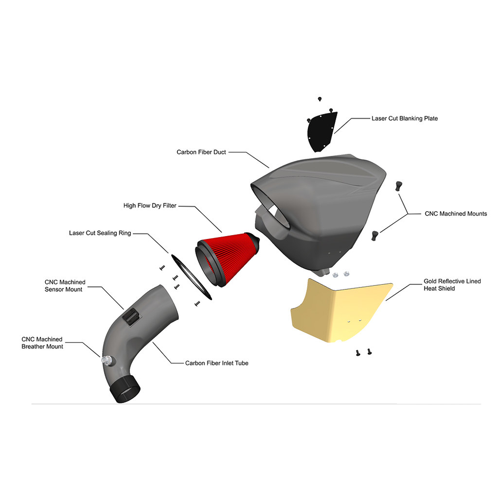 Eventuri inlaatsysteem in Carbon voor Z4 (G29) B58