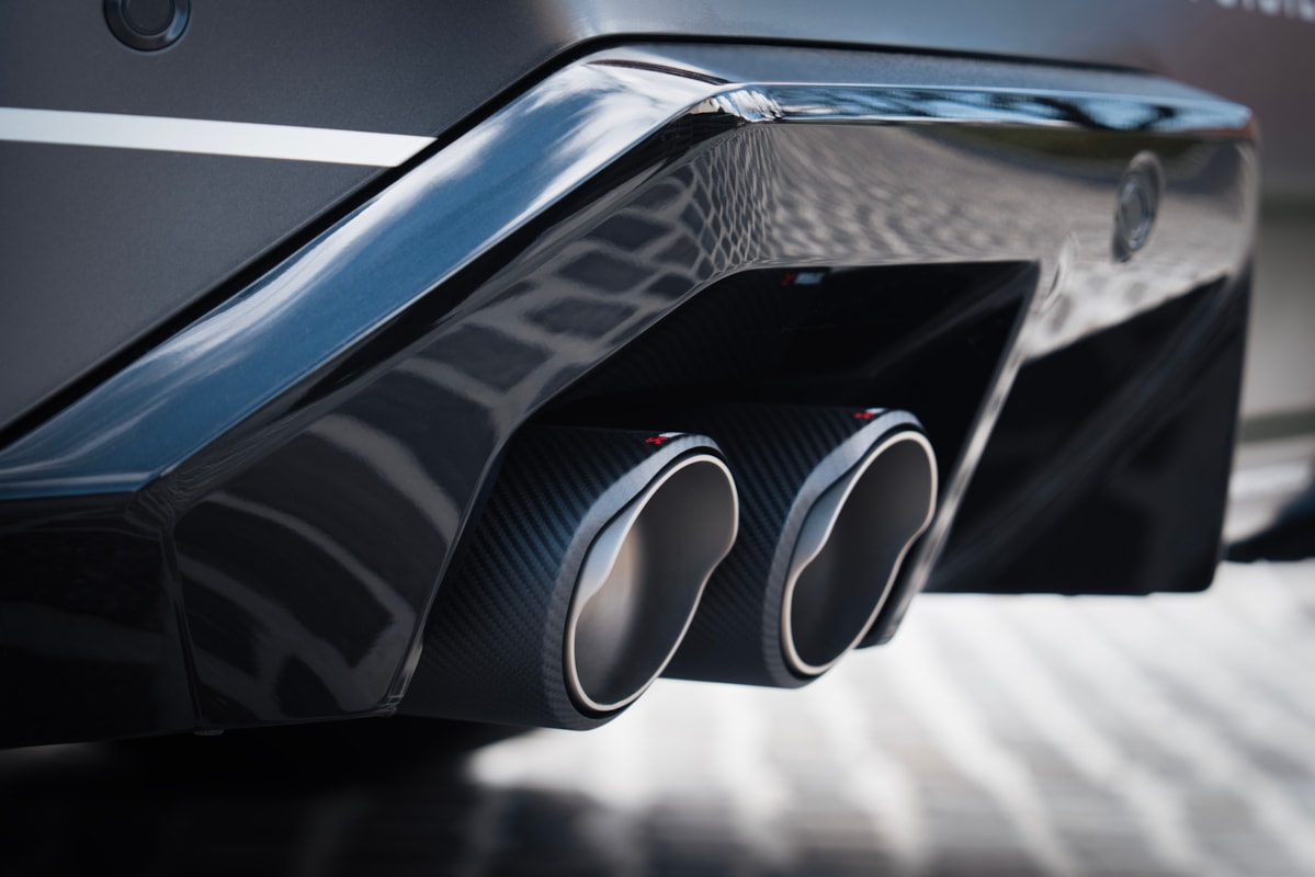 Tail pipe set carbon Akrapovic, 4