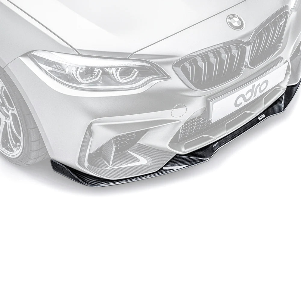 ADRO front splitter van carbon voor de M2 Competition