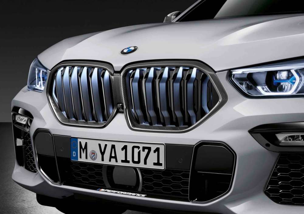 BMW M Performance Carbon Grille met Iconic Glow voor X6