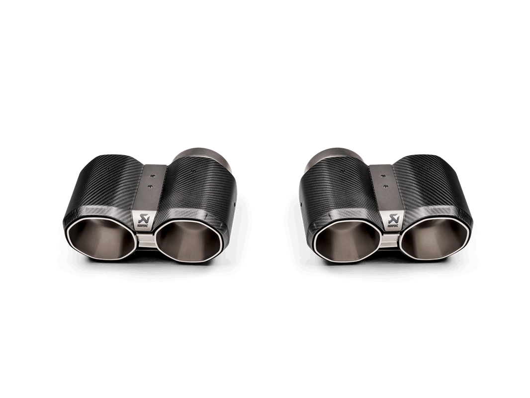 Akrapovič Carbon Tail Pipe set voor M3 (G80/G81)-OPF/GPF