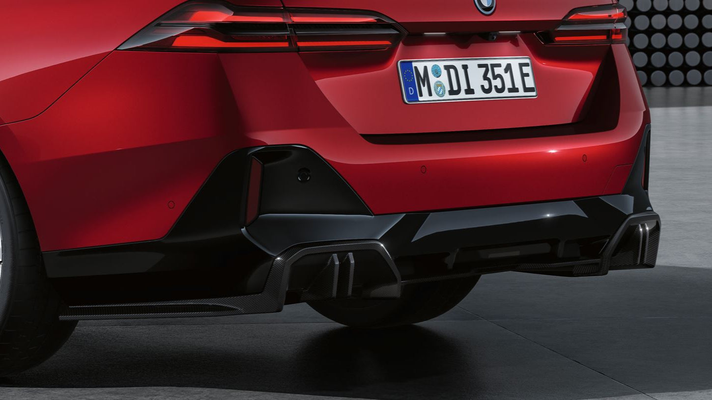 Achterdiffusor 5 serie, detail