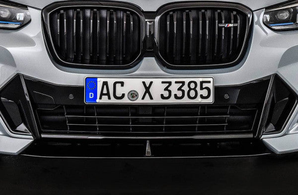 AC Schnitzer front splitter in glanzend zwart voor BMW X4 met M M-aerodynamisch pakket