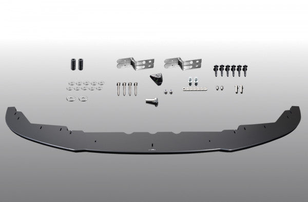 AC Schnitzer front splitter in mat zwart voor BMW 4 serie met M aerodynamisch pakket