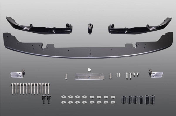 AC Schnitzer front splitter in mat zwart voor BMW M4