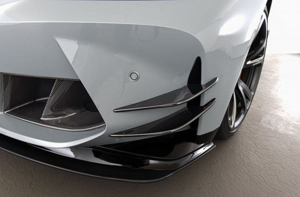 AC Schnitzer front side wings in zwart hoogglans voor BMW M3