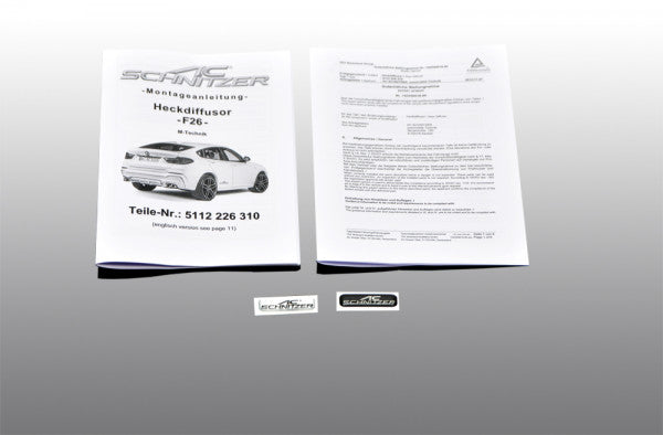 AC Schnitzer rear diffuser voor BMW X4 F26
