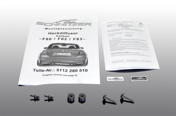 AC Schnitzer carbon rear diffuser voor BMW M3