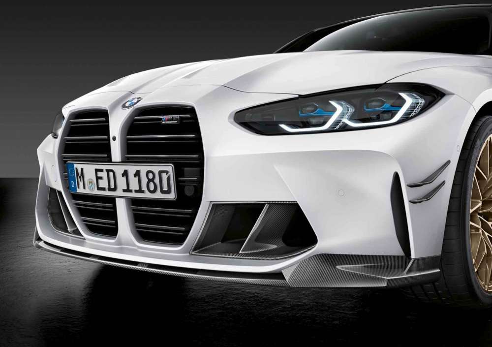 M Performance frontsplitter, geheel