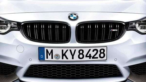 BMW M Performance Grille Zwart voor M4