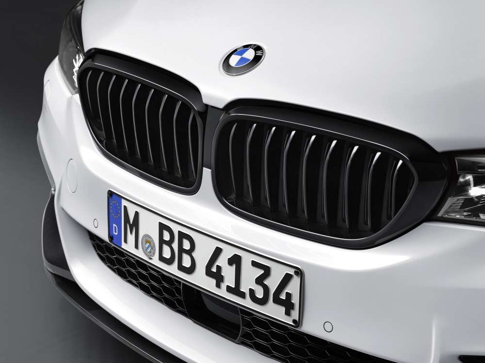 BMW M Performance grille zwart hoogglans voor 5 Serie